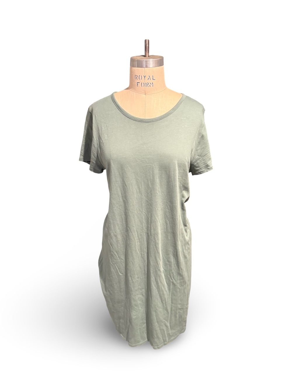 J. Crew Relaxed Crewneck Tunic in Sage